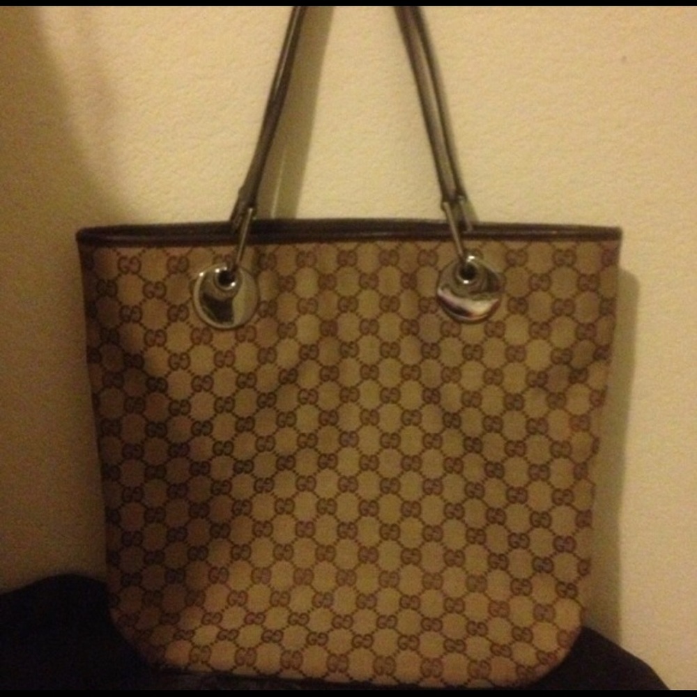 Authentic Gucci Eclipse Shopper Tote